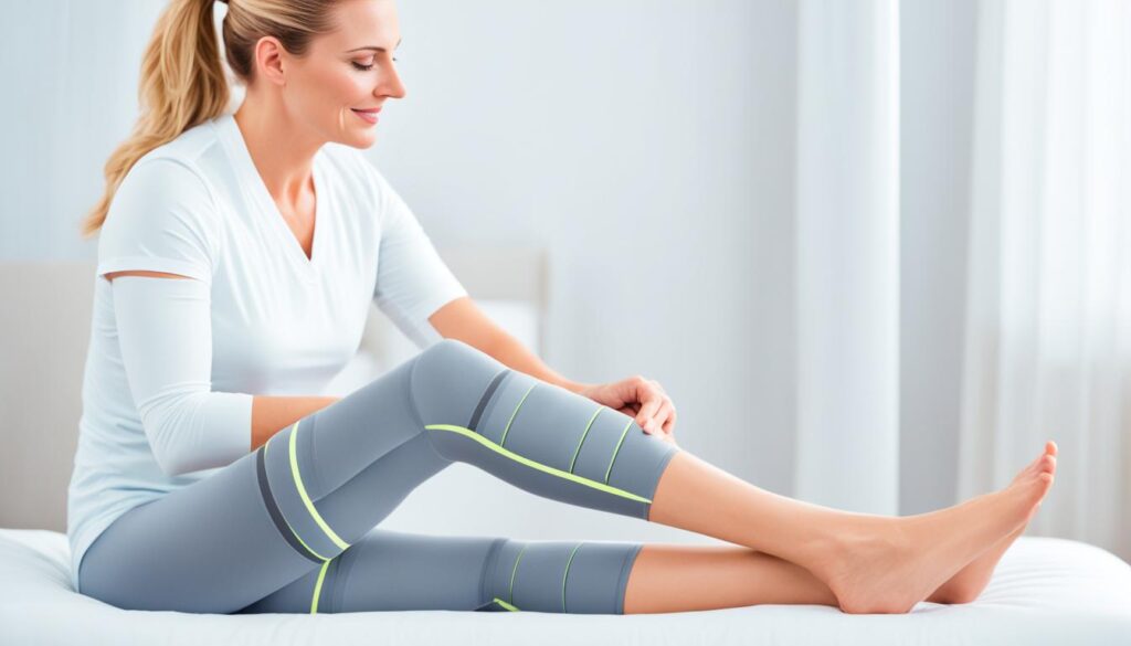 cómo funciona la presoterapia en piernas